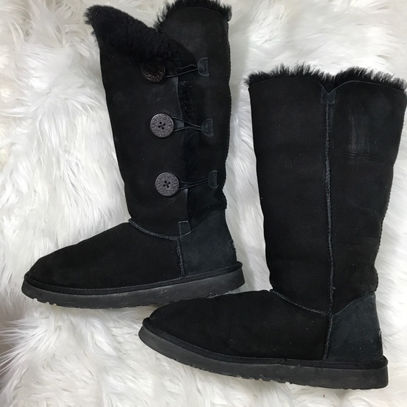 UGG Shoes - UGG Bailey Button Triplet Boots shearling
